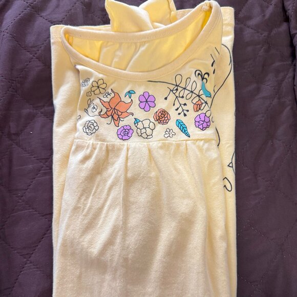 Pre-Loved Little Kids Ruffle Sleeve Cotton Casual Bunny Tunic 8yo - Picture 5 of 8